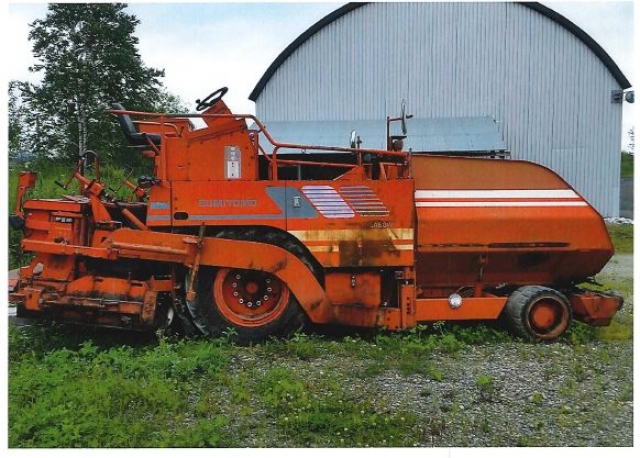 住友製アスファルトフィニッシャー