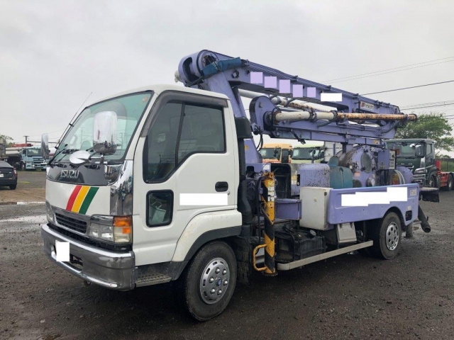 極東開発製コンクリートポンプ車　PH65-19A　H14年式　スクイズ式